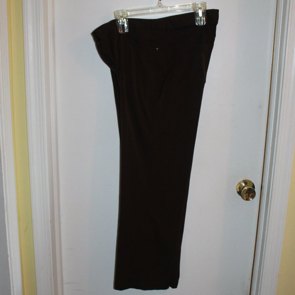Rafaella Petite Brown Womens Pants 14P